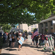 8/24/21 Peaceful Protest at the Statehouse