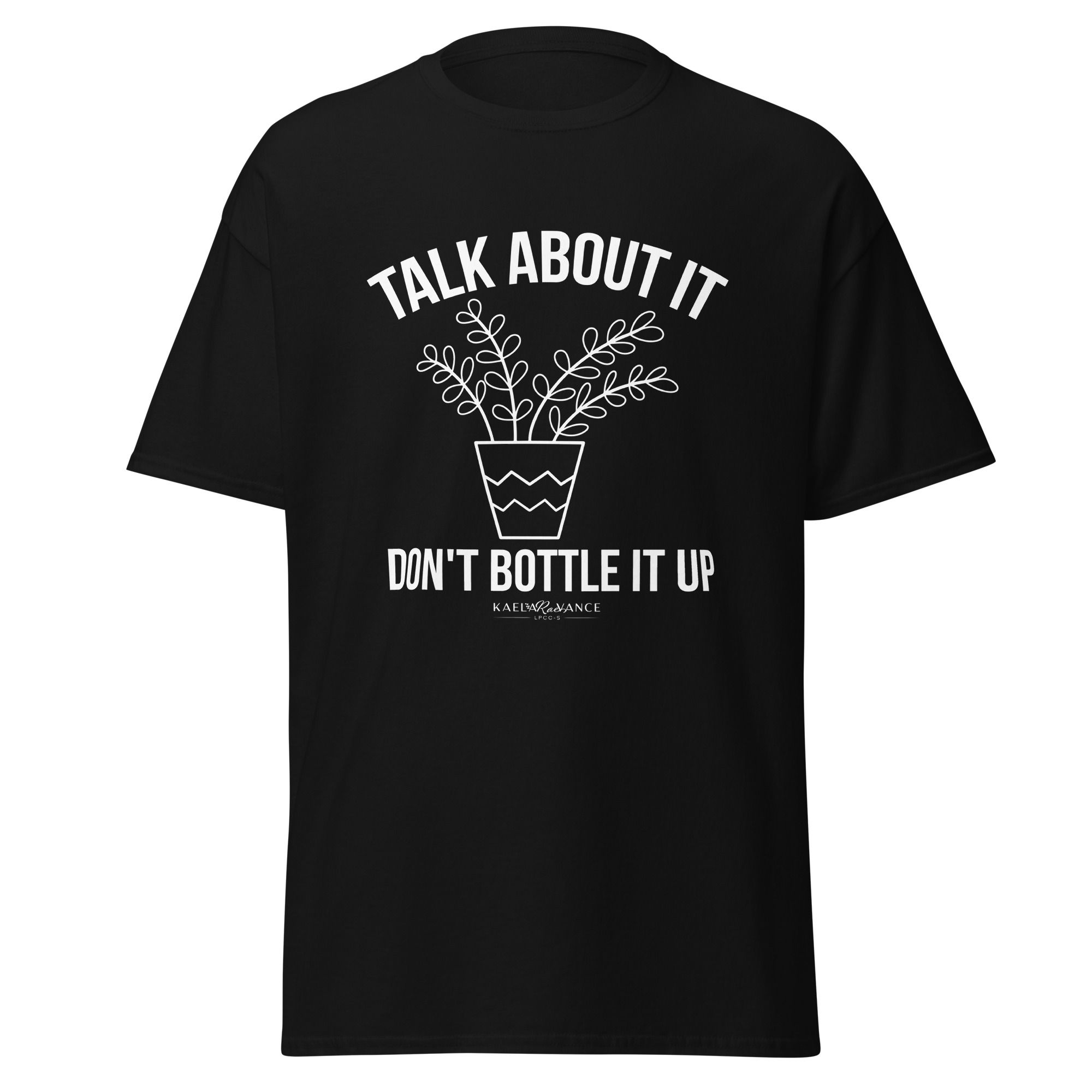 Talk About It Men's T-Shirt (Multiple Colors)