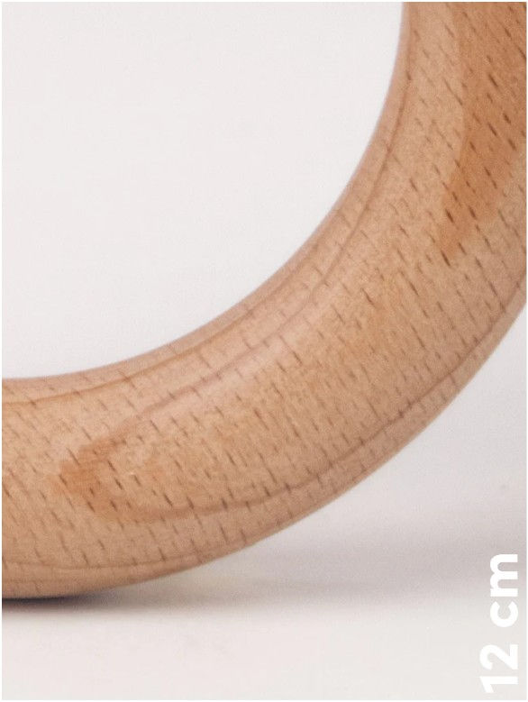 Miniature : Hochet avec anneau en bois, Chat