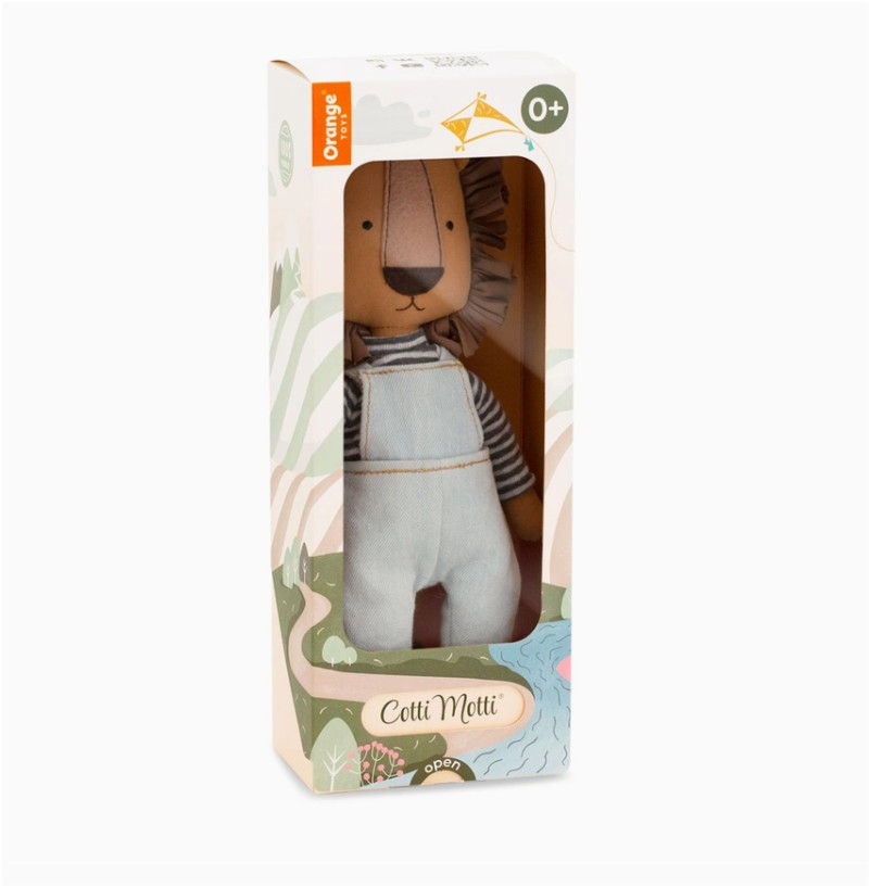 Miniature : Peluche en coton, Cotti Motti, Simon le Lion