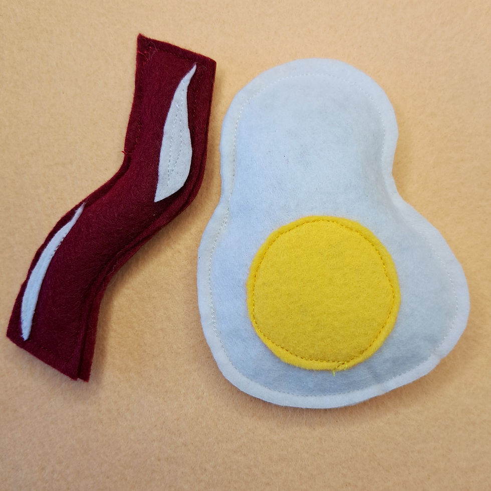 Miniature : Bacon en feutrine "LES MATOULONNAIS"