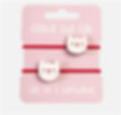Elastiques pour cheveux Cookie The Cat