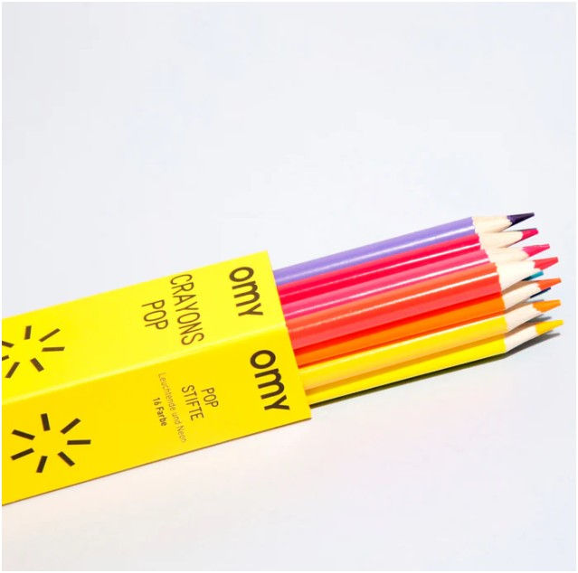 Miniature : Crayons de couleur pop