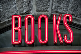 "Books" Sign