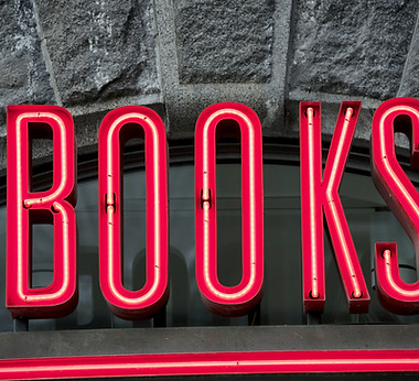 "Books" Sign