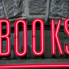 "Books" Sign