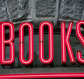 "Books" Sign
