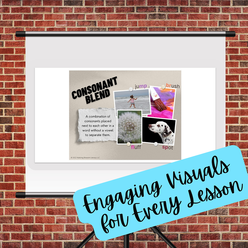 Thumbnail: Ending Consonant Blends Phonics Slides | PowerPoint 10
