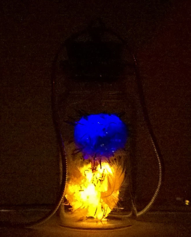 Tatl and Tael Necklace Glowing