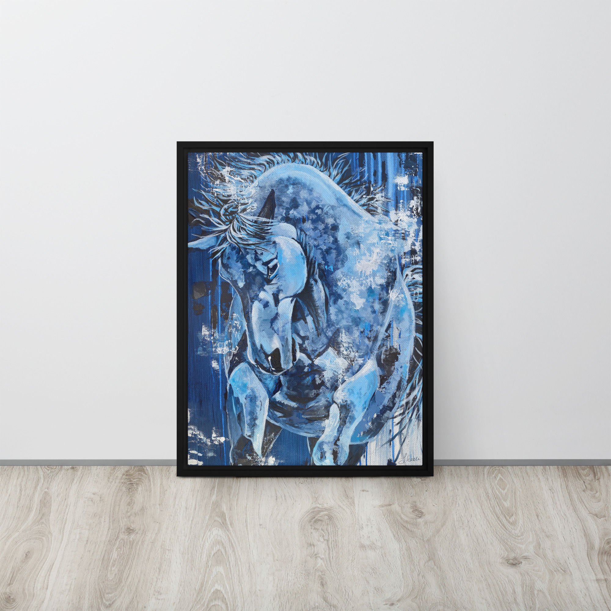 Dancer Framed Canvas