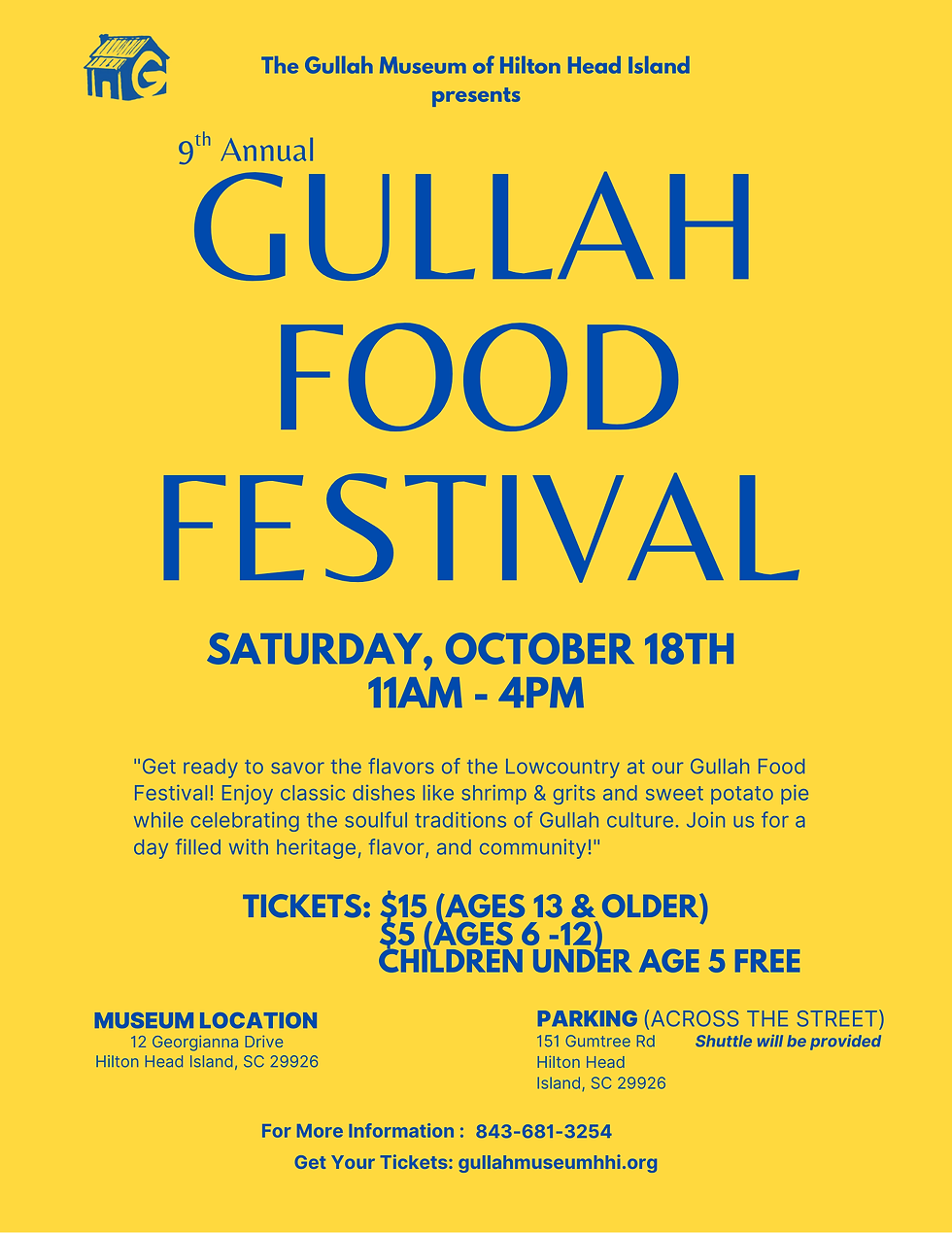 9th Annual Gullah Food Festival