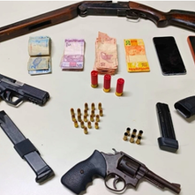 Operação Integrada resulta em apreensão de armas de fogo em Jaguaquara