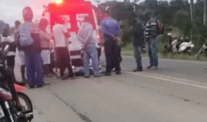 Amargosa: Motociclista sofre acidente após atropelar cachorro na zona rural 