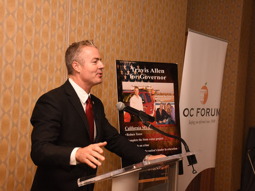 Event Recap: Gubernatorial with Travis Allen