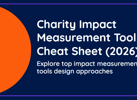 Charity Impact Measurement Tool Cheat Sheet (2026 edition)