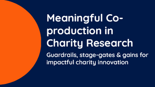Meaningful co-production in charity research