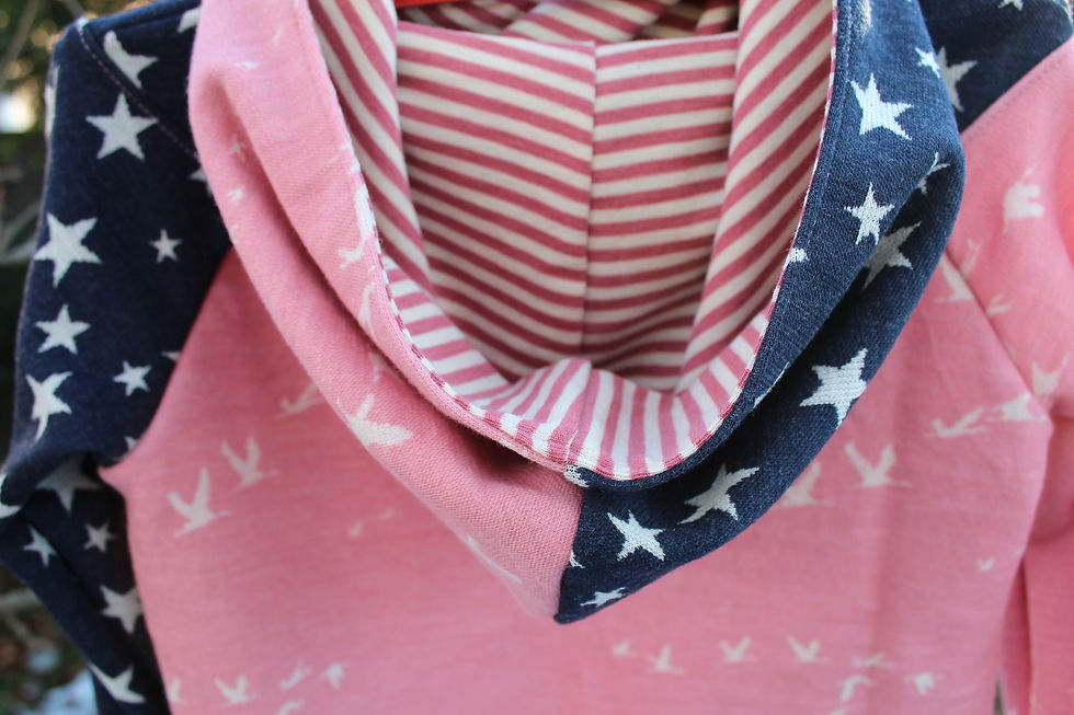 Miniatura: Hoodiekleid aus Wolljersey