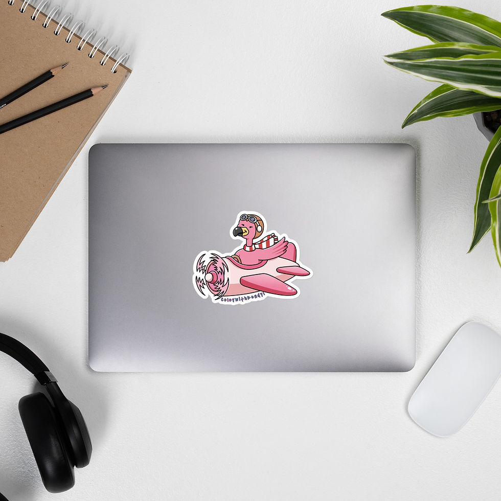 Thumbnail: Mango's Joy Ride Die-cut stickers