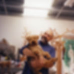 Michael with Rufus