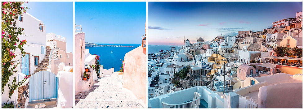 how to elope in santorini greece