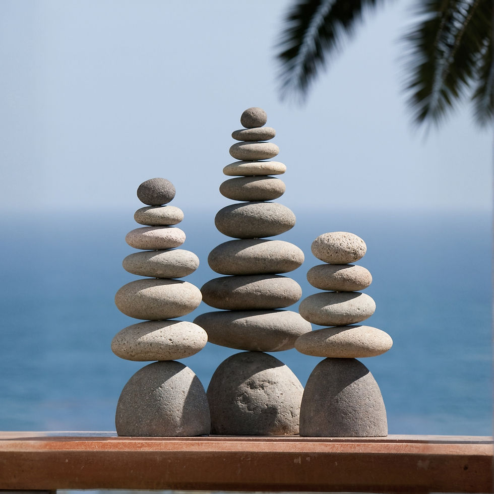 Giant Handmade Rock Cairns, Rock Cairn Set, Stacked Rocks, Stacked Stones, Rock Decor, Stone Decor, Garden Decor, Outdoor