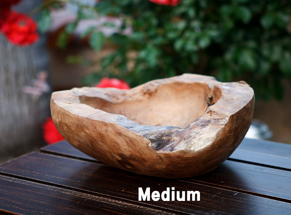 Thumbnail: Hand Carved Decorative Teak Centerpiece