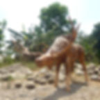 Wooden Moose Statue, Moose Garden Statue, Moose Lawn Statue, Life Size Moose, Lawn Decor, Rustic Statues, Moose Statue