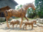 Life Size Horse, Horse Sculpture, Horse Figure, Horse for Garden, Lawn Ornaments, Garden Art, Yard Decor, Unique Garden Decor