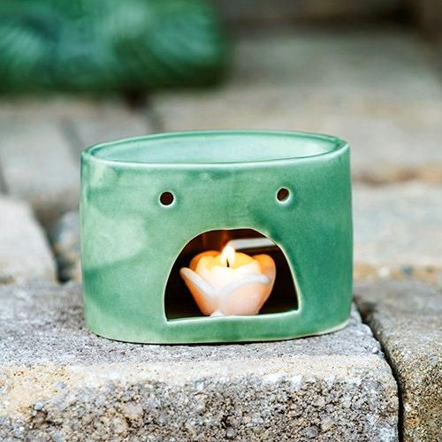 Thumbnail: Zen Meditating Buddha Candle Holder