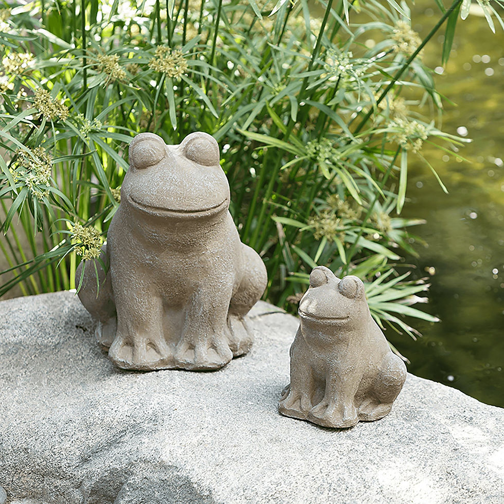 Cute Garden Frogs, Garden Statues, Porch and Patio Decor, Animal Statues, Home Accents, Home and Garden
