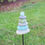 Thumbnail: Hand crafted Glass and Stone Garden Stake
