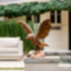 American Eagle Statue - Indoor Statue - Outdoor Statue - Garden Statue - Eagle Statue - Wood Eagle Statue -