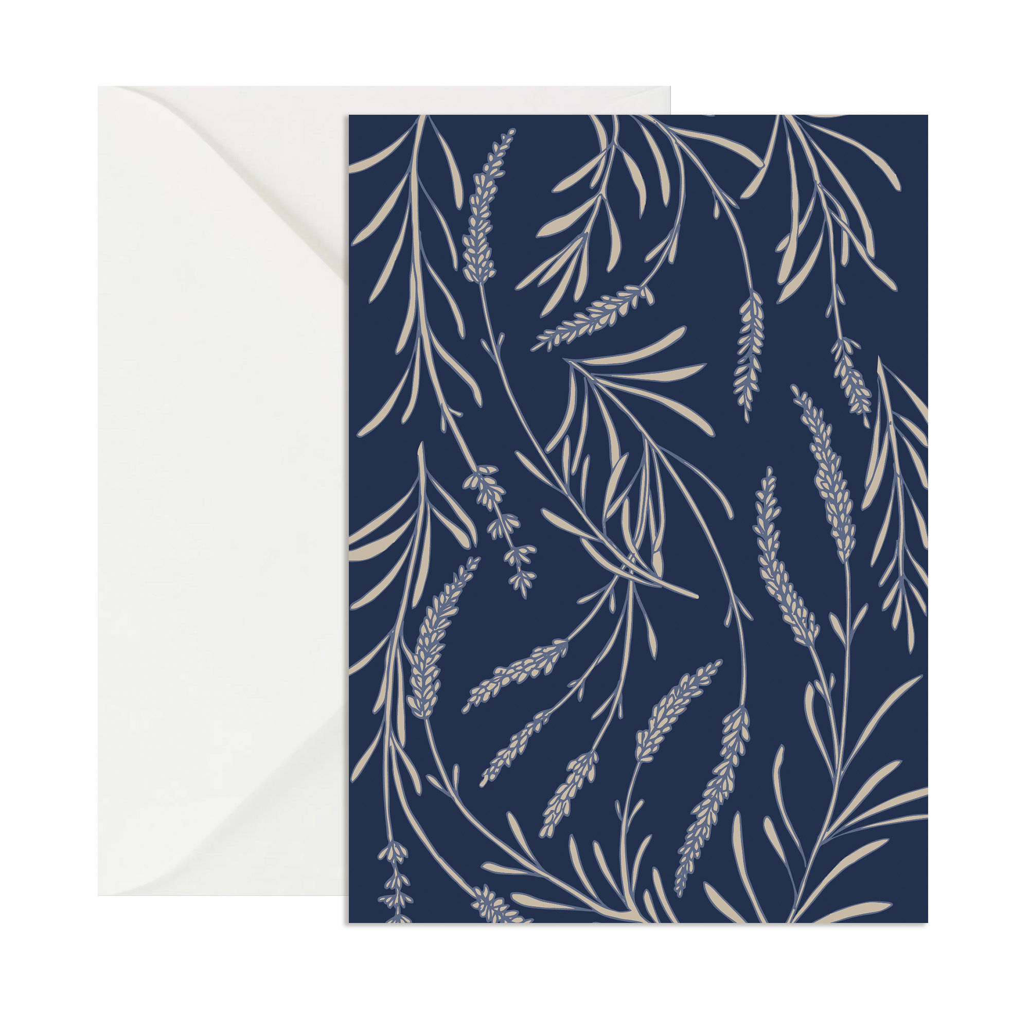 Carte double "Lavande"