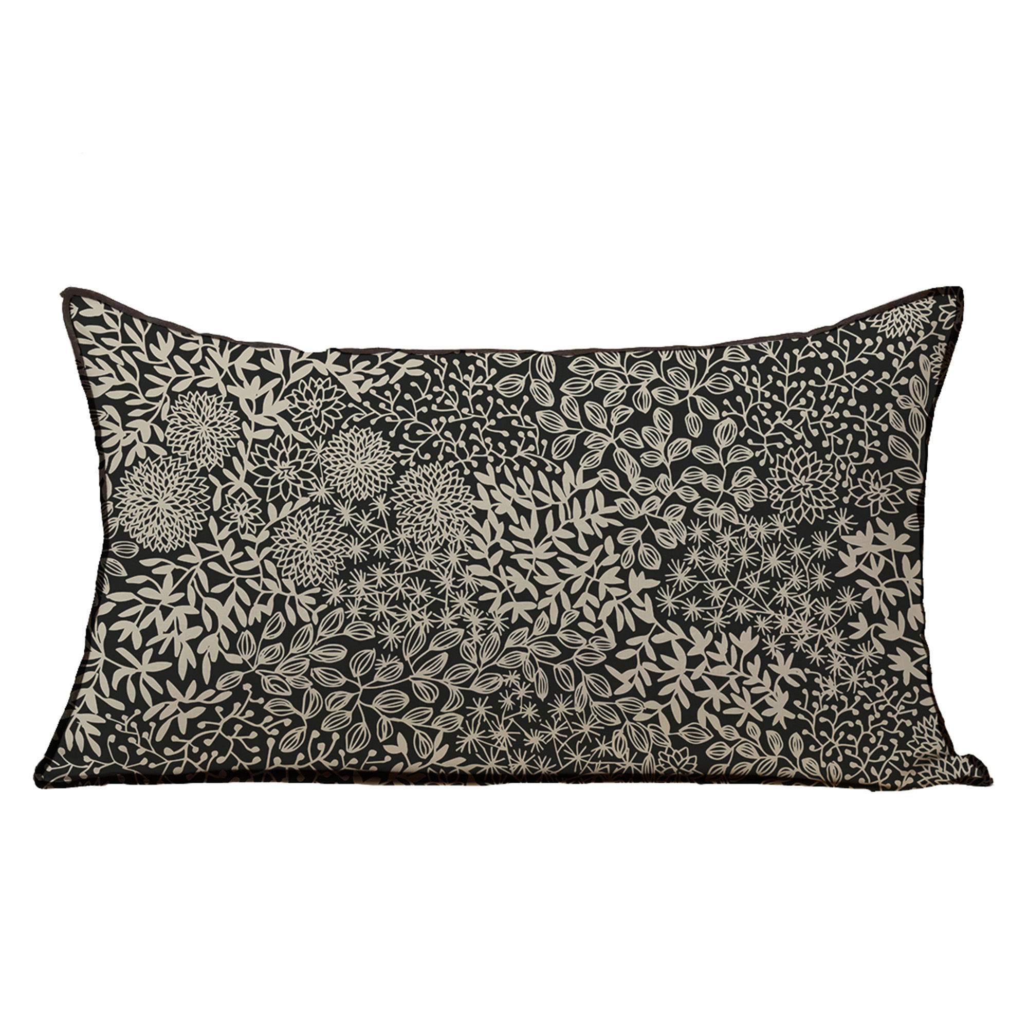 Coussin rectangulaire vue d'en haut
