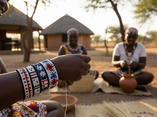 Explore Authentic Zulu Beaded Bangles Online