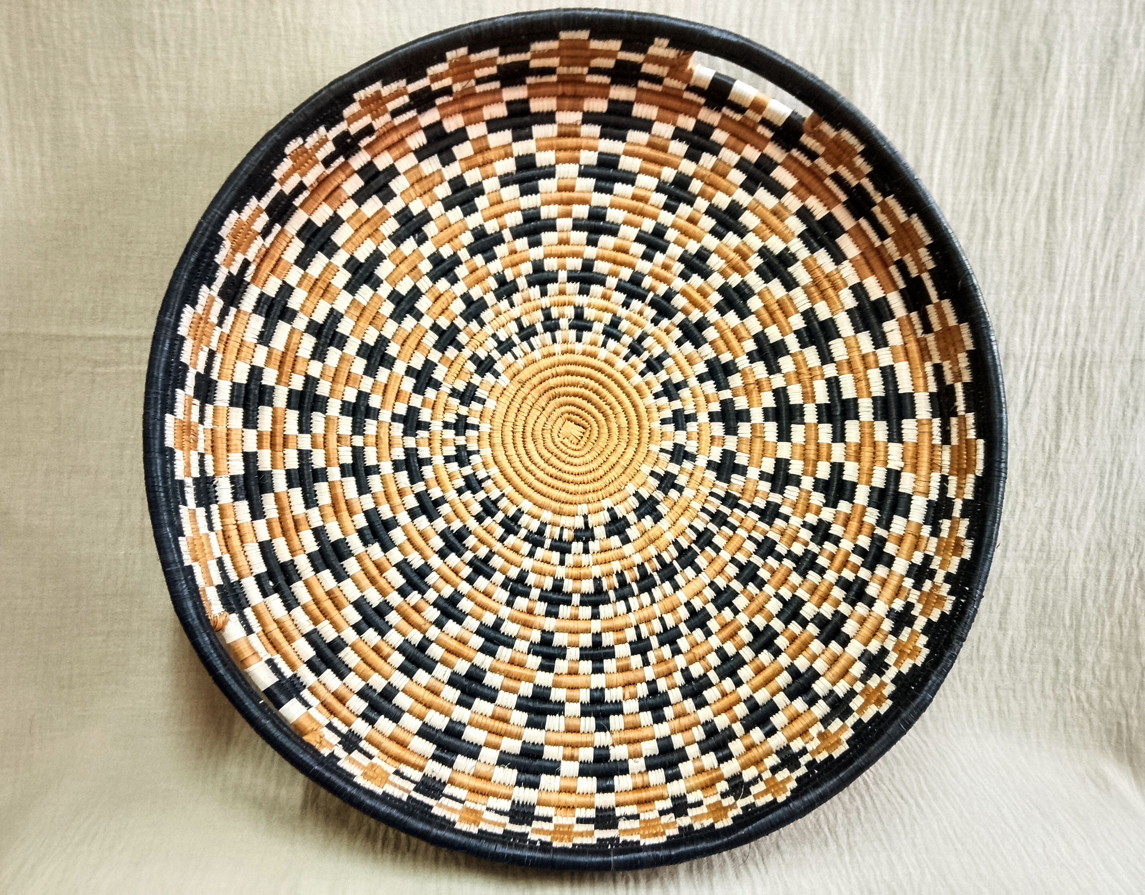 Tri colour Ilala decorative Tray.