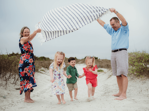 Extended Family Beach Session – Jetty Park Beach – Cape Canaveral, Florida