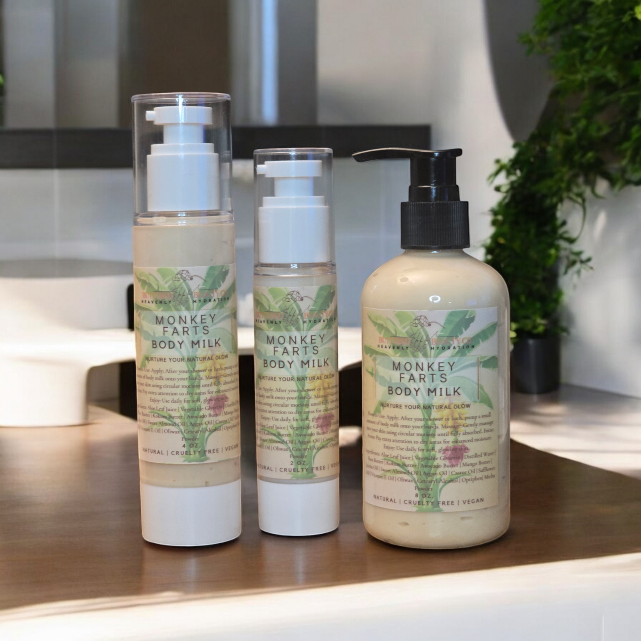 Monkey Farts Body Milk