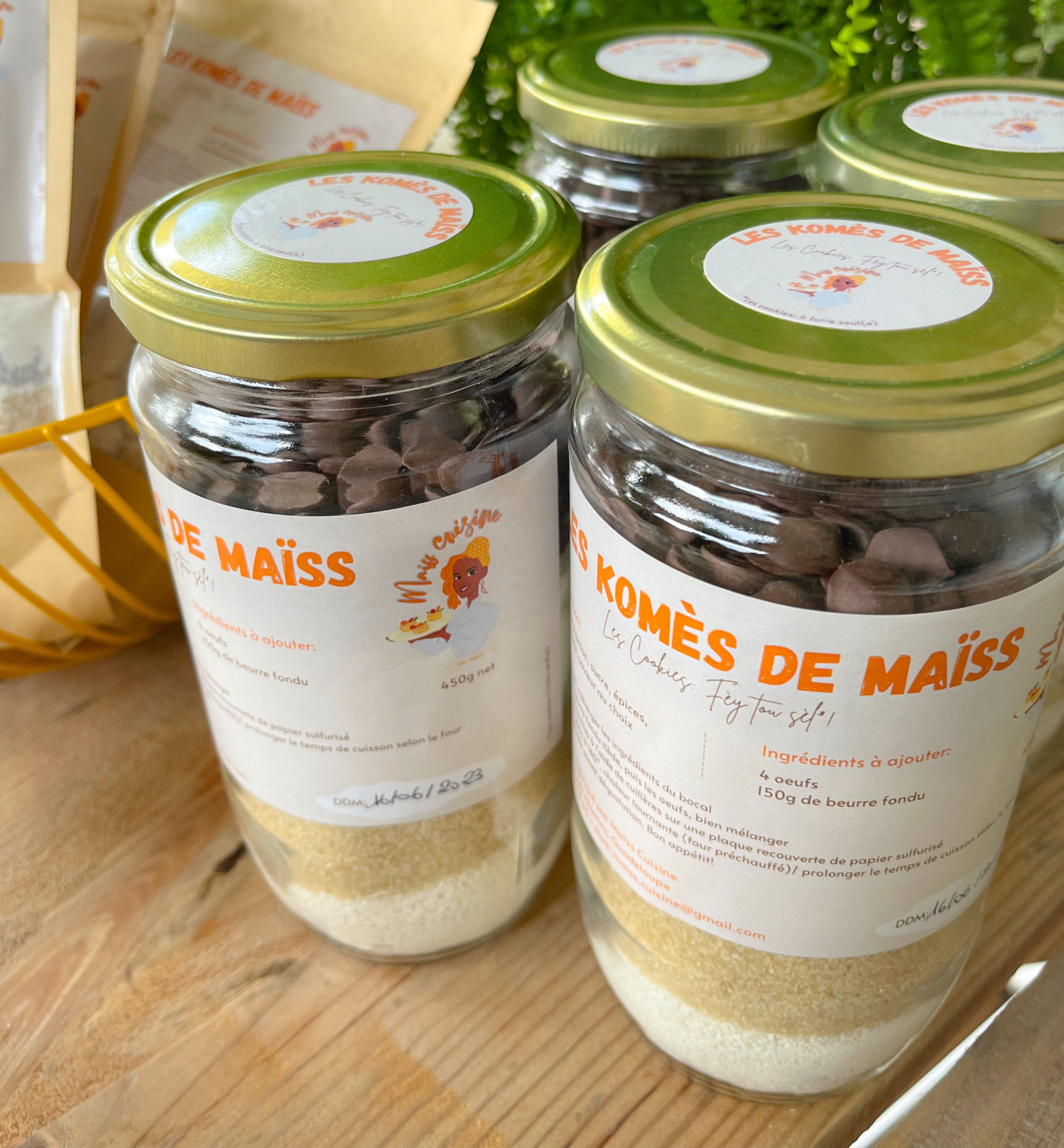 préparation pour cookies