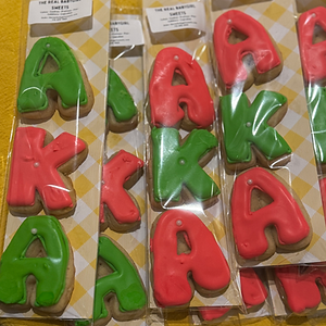 AKA (pink and green) Cookies
