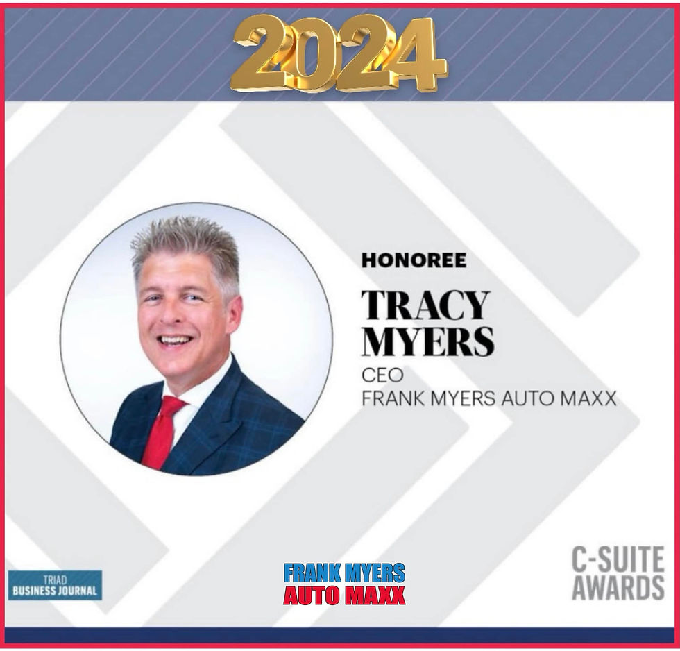 Tracy Myers Honored with Triad Business Journal C-Suite Award