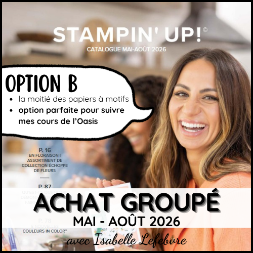 Achat groupé option B