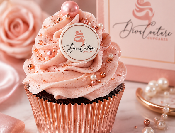 Diva Branded Cupcake
