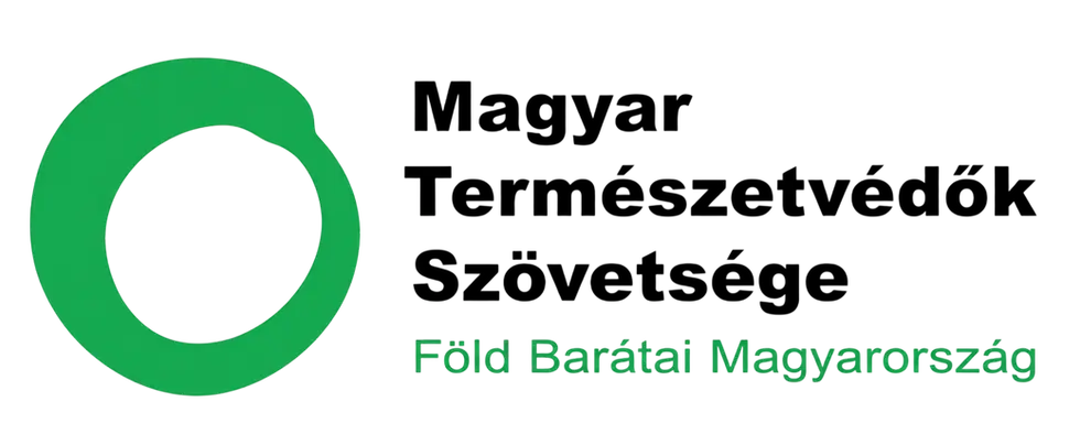 Digital graphic featuring a green logo and the partial text "Föld Barátai Ma" on a black background.