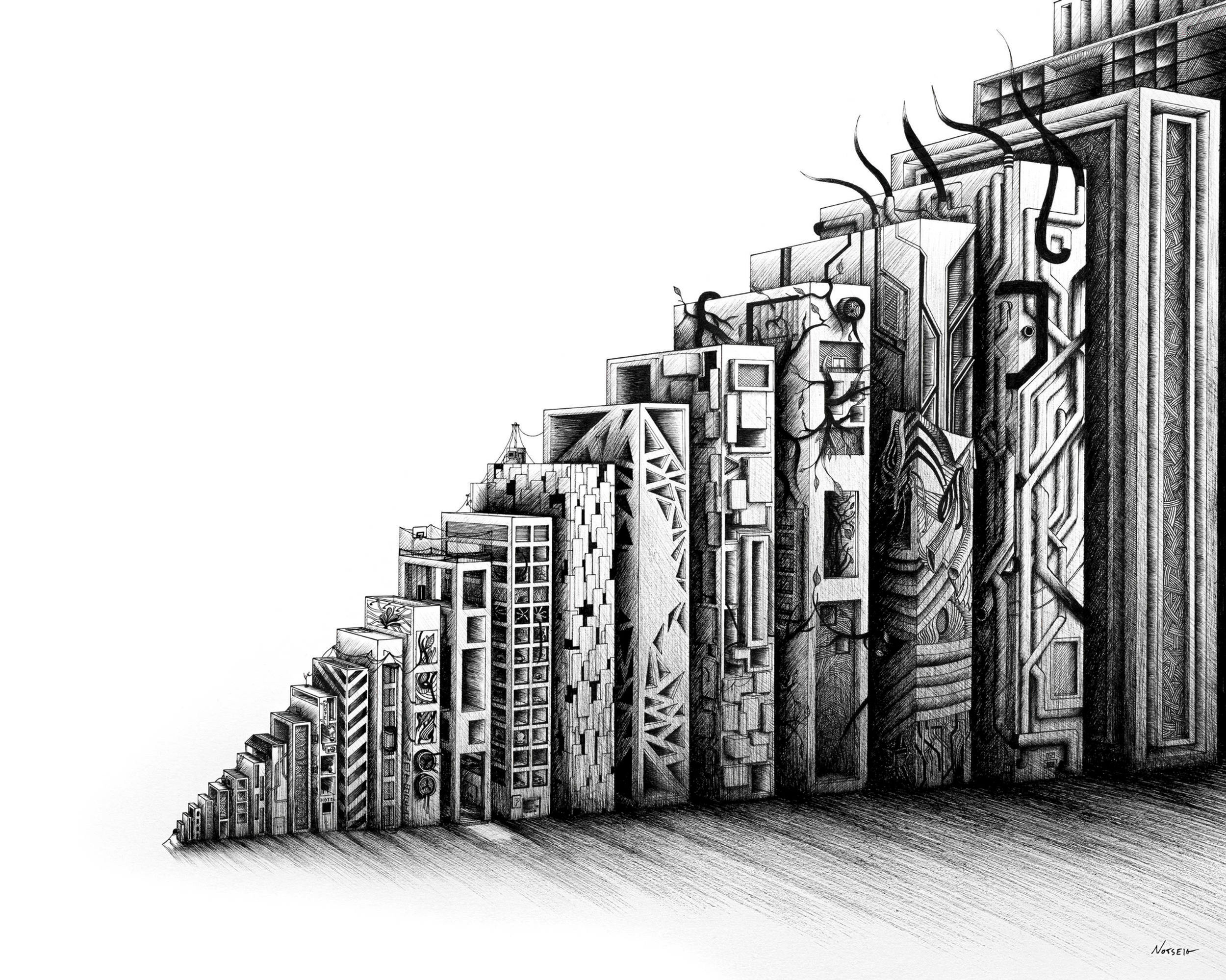 Reaction, 2023 - 42 x 50 cm