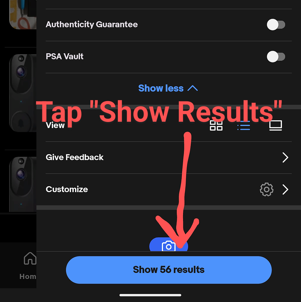 Re-Sell on eBay for a profit