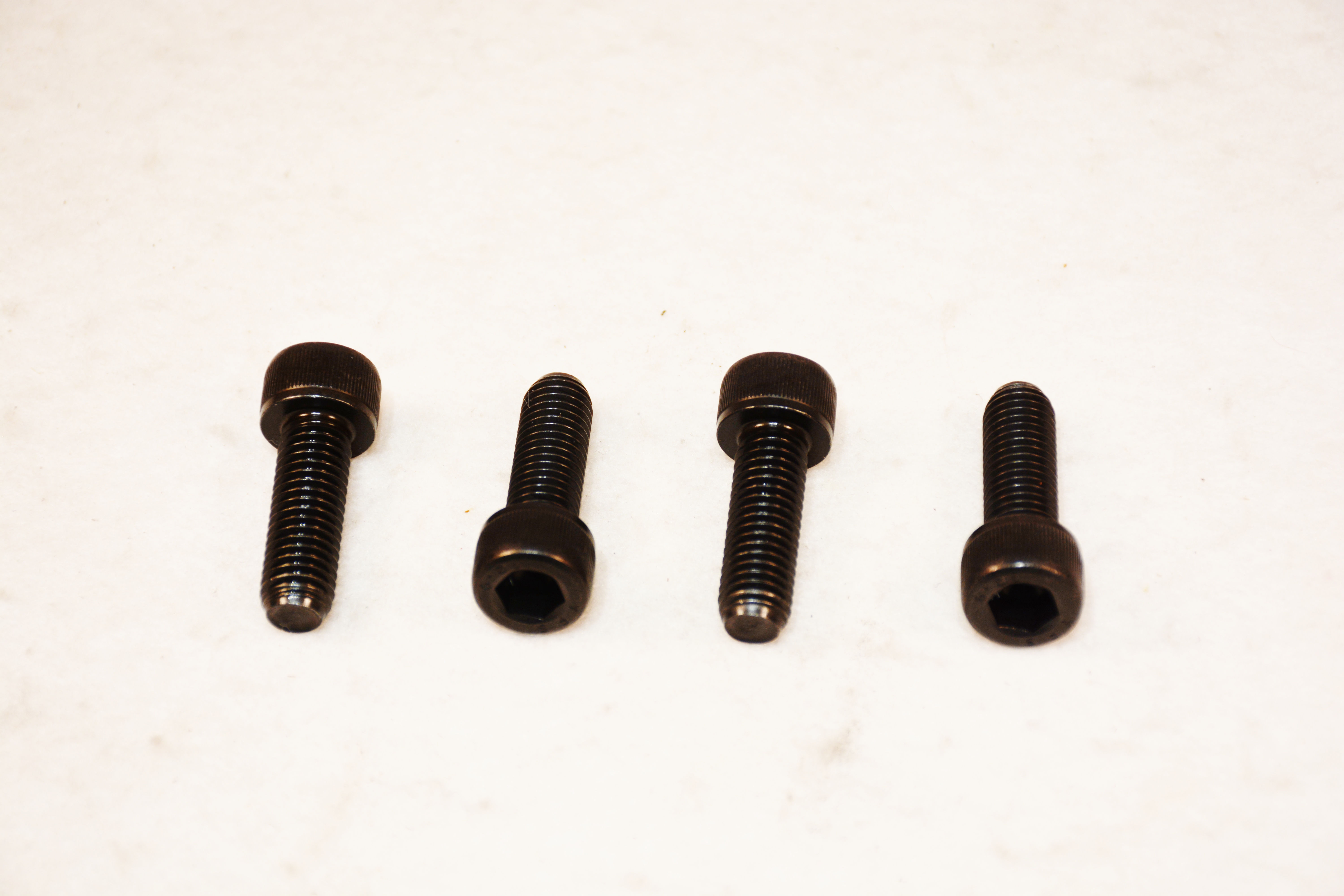 4 Hardened 30mm long, M10 Socket Cap screws