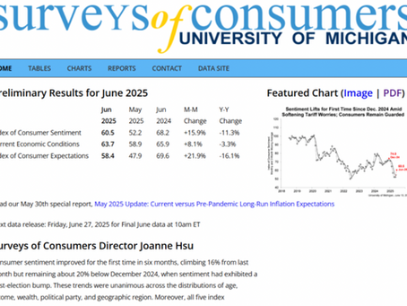 The Aftermath of Tariff War: A New Paradigm for U.S. Consumer Sentiment and Economic Outlook