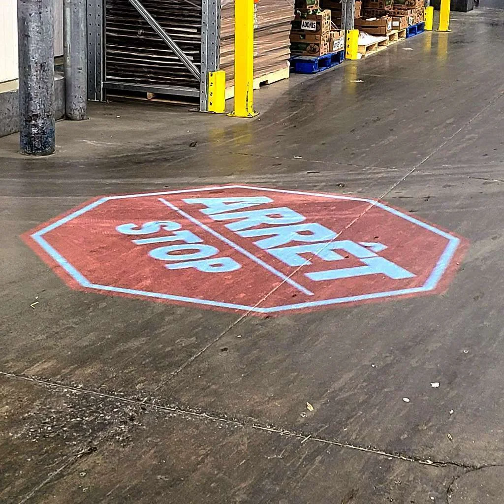 Laserglow's Projected Stop Sign