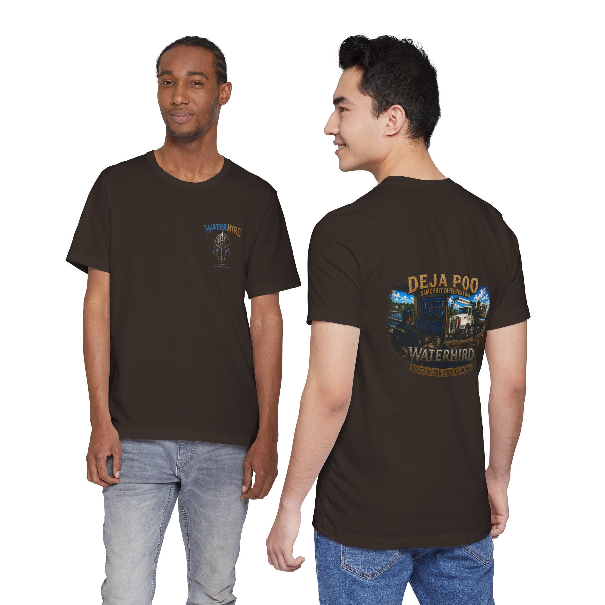 WaterHIRD Deja Poo T-Shirt — Vintage Trucking Graphic Tee